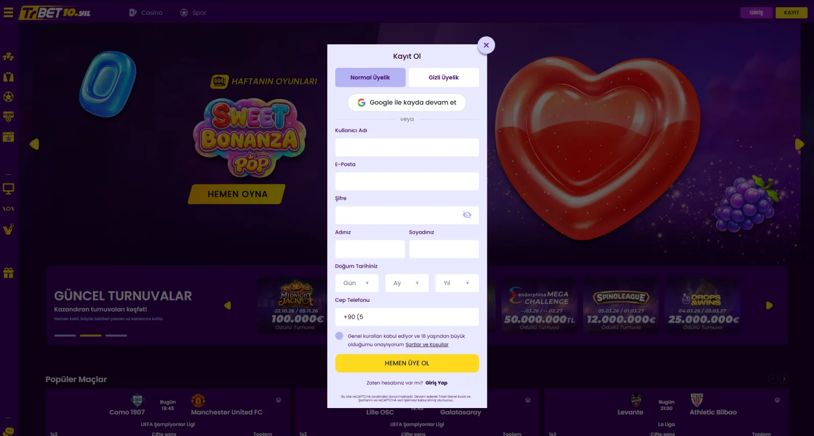 trbet yeni giriş